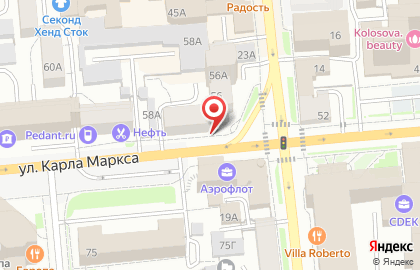 Серебриссимо на карте