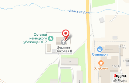 Церковь Николая, царя-мученика на карте