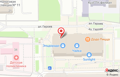 Служба доставки готовых блюд Доставка №1 на проспекте Гагарина на карте