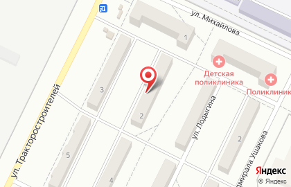 Почтовое отделение №17 в Тракторозаводском районе на карте