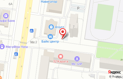 Магазин по продаже кондитерских изделий, фруктов и овощей по продаже кондитерских изделий, фруктов и овощей в Автозаводском районе на карте