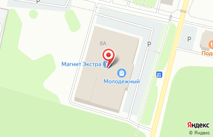 Аптека Планета Здоровья на Молодёжной улице, 8А на карте