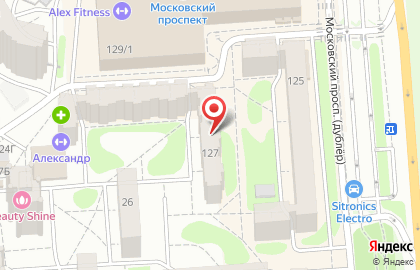 ВИА на Московском проспекте на карте