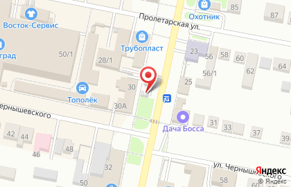 Центр паровых коктейлей Шахта на улице Ленина на карте