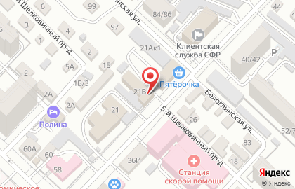 Астрал в Октябрьском районе на карте