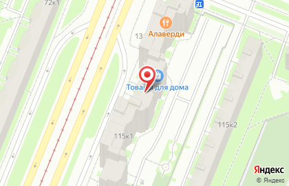 Магазин Красное & Белое в Санкт-Петербурге на карте