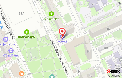 Магазин нижнего белья в Волгограде на карте