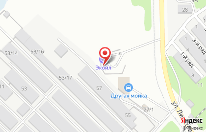 Заправочная станция Экойл в Кировском районе на карте
