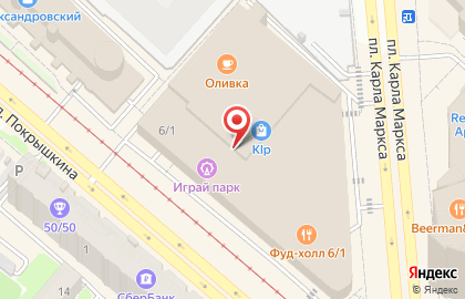 Фабрика дверей Алталия на площади Карла Маркса на карте