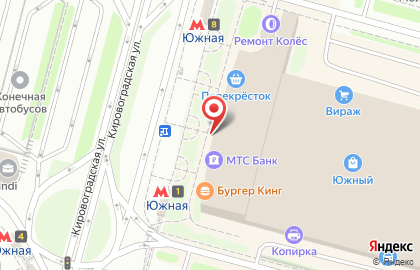 Магазин нижнего белья Triumph на Кировоградской улице на карте