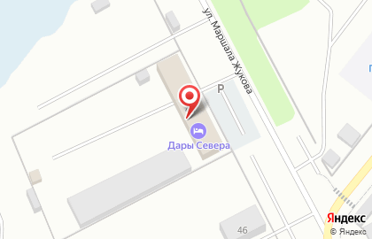 Гостевой дом Дары Севера на карте