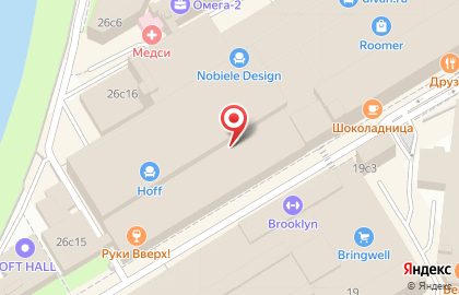Сеть лапшичных Ramen+Noodles на улице Ленинская Слобода на карте