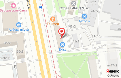Магазин Красное & Белое в Москве на карте
