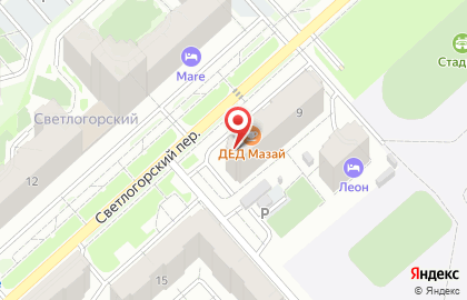 Связьсервис в Светлогорском переулке на карте