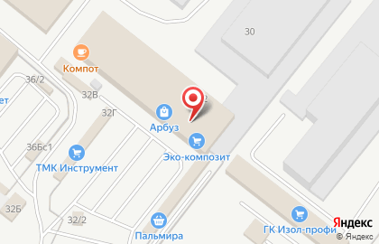Гипермаркет сантехники Акватория в Автозаводском районе на карте
