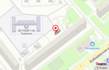 Мосветклиника на улице Бибиревская на карте