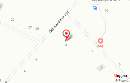 Тополёк, с. Денисово на карте