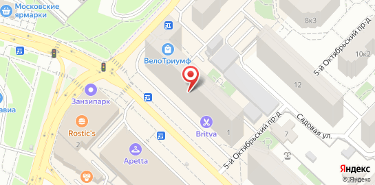 Сервисный центр НоутБЭНД на улице Кирова в Люберцах на карте
