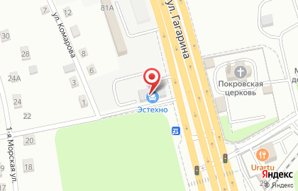 Салон энергосберегающих технологий Эстехно на улице Гагарина на карте