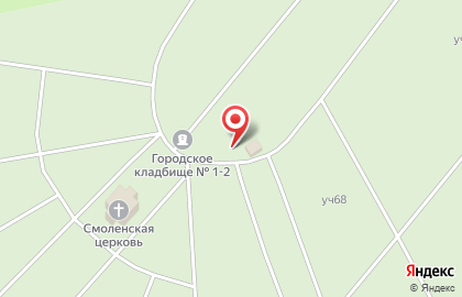 Служба ритуальных услуг Обелиск71 в Центральном районе на карте