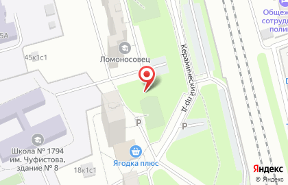Райский сад в Керамическом проезде на карте