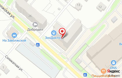 Новостройки, ОАО Строймеханизация на улице Заволжская на карте