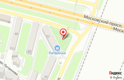 ОАО Банкомат, Среднерусский банк Сбербанка России на Московском проспекте на карте