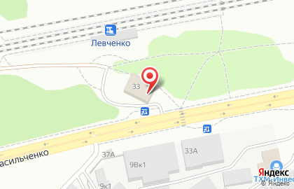 Автокомплекс на улице Васильченко на карте