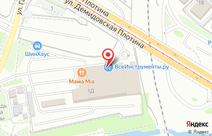Интернет-гипермаркет товаров для строительства и ремонта ВсеИнструменты.ру в Зареченском районе на карте