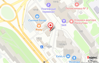 Парикмахерская-салон Модный стиль на карте