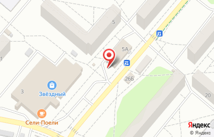 Киоск по продаже напитков и табака на улице Космонавтов на карте