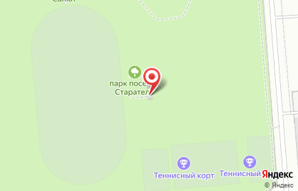 Каток п. Старатель на карте