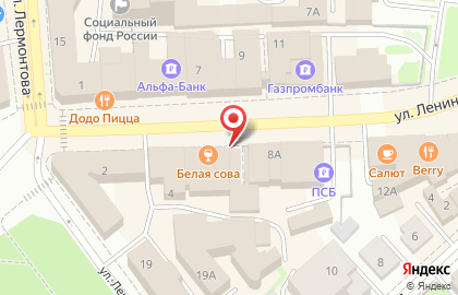 Техноарт на улице Ленина на карте