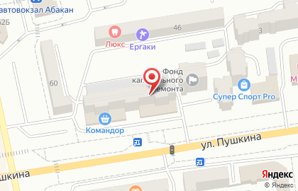 Компания по реставрации ванн Ванна в Ванну на улице Пушкина на карте
