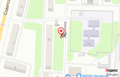 Мегабайт на улице Ленина на карте