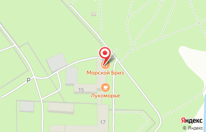 Кафе Морской БРИЗ на карте