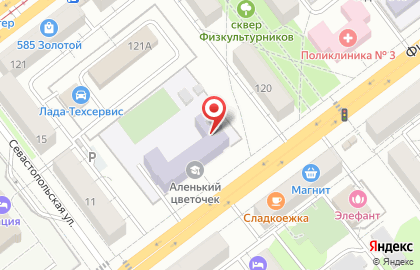 Школа тхэквондо ВТФ на Физкультурной улице на карте