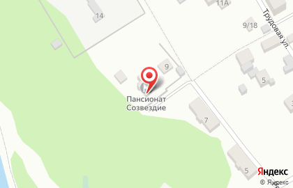 Учинский дворик на карте