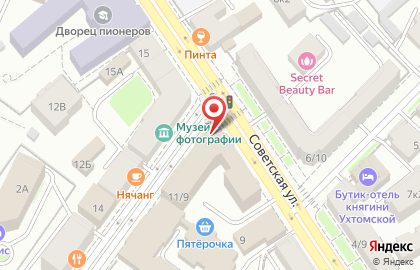 Территориальный фонд обязательного медицинского страхования Ярославской области на Советской улице на карте