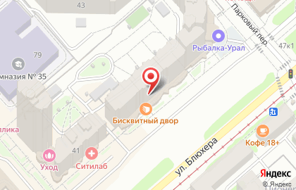 Сервисный центр Mobius-ural в Кировском районе на карте