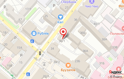Кафе SMETANA в Правобережном округе на карте