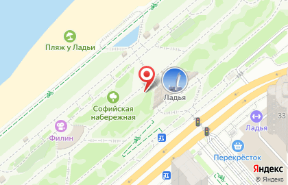 Матрешка в Октябрьском районе на карте