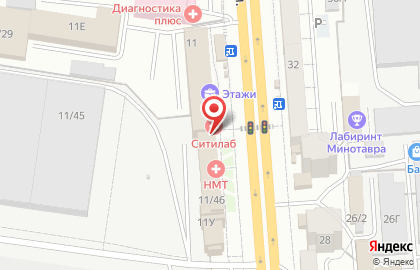 Мелодия-Воронеж, FM 106.8 на карте