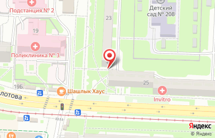Сервисный центр S25 на карте