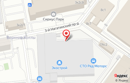 Автомойка в Москве на карте