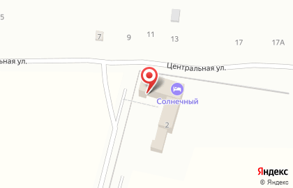 Мотель Солнечный на карте