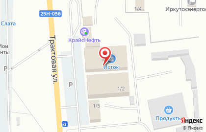 ООО ЛенСтройТорг на Трактовой улице на карте