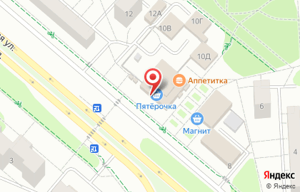 Торговый центр Домовой на Корабельной улице на карте