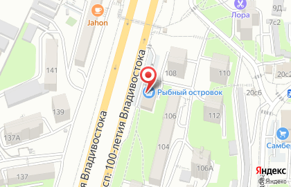 Банкомат СберБанк во Владивостоке на карте