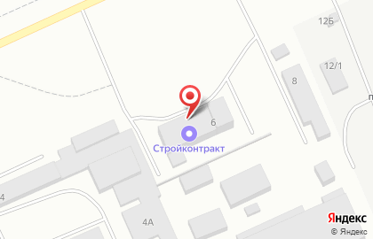 Строительная компания Стройконтракт на проспекте Губкина на карте